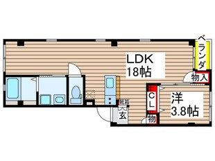 ｸﾞﾗﾝﾚｰｳﾞ東別院EASTの物件間取画像